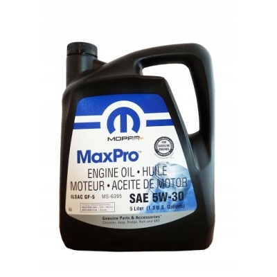 Olej syntetyczny Mopar MaxPro 5 l 5W-30 - obrazek 2