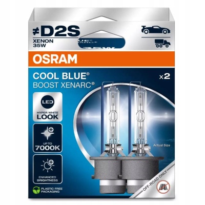 Żarówki Osram Cool Blue Boost D2S 35 W 2 szt. 66240CBB-2HB