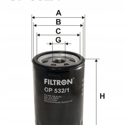 Filtron OP 532/1 Filtr oleju - obrazek 3