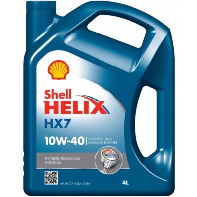 OLEJ SHELL HX7 10W40 10W-40 5L + ZAWIESZKA