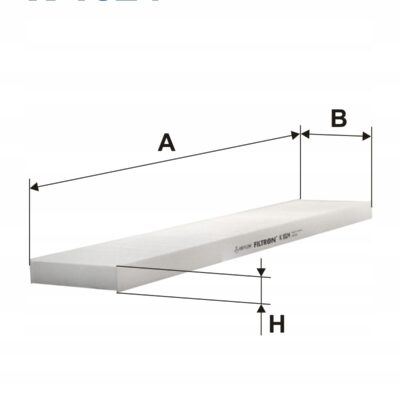 Filtron K 1024 Filtr, wentylacja przestrzeni pasażerskiej - obrazek 2
