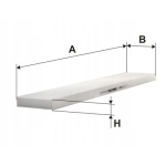 Filtron K 1024 Filtr, wentylacja przestrzeni pasażerskiej - obrazek 3