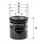 FILTRON FILTR OLEJU OP543/2 - obrazek 1