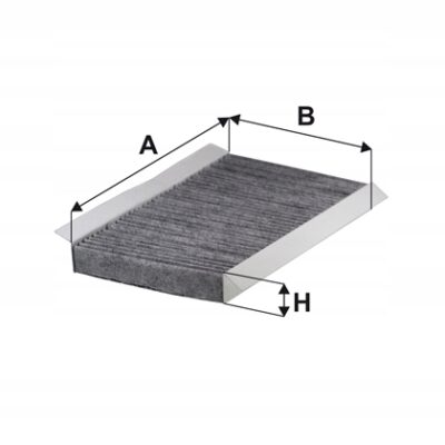 Filtron K 1093A Filtr, wentylacja przestrzeni pasażerskiej - obrazek 2