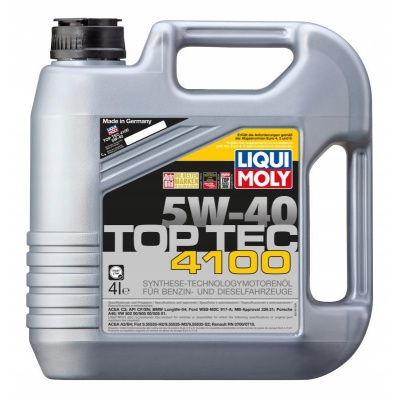 Olej silnikowy Liqui Moly Top Tec 4100 4 l 5W-40 LM 2195