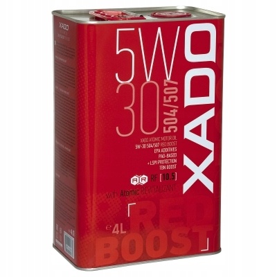 Xado Atomic Oil Red Boost 5W30 504/507 4L XA 26296
