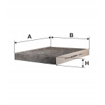 Filtron K 1079A Filtr, wentylacja przestrzeni pasażerskiej - obrazek 3