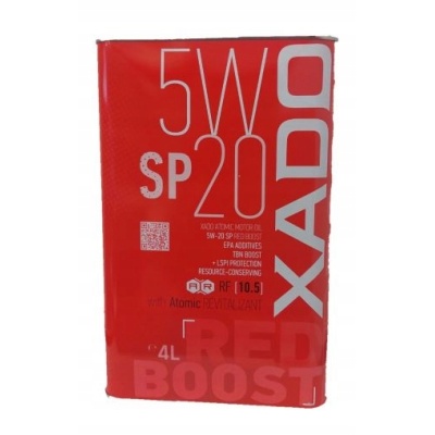 Xado Atomic Oil Red Boost 5W20 SP 4L XA 26288