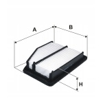 Filtron AP 103/4 Filtr powietrza - obrazek 3