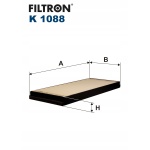 Filtron K 1081A Filtr, wentylacja przestrzeni pasażerskiej - obrazek 14