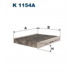 Filtron K 1154A Filtr, wentylacja przestrzeni pasażerskiej - obrazek 3