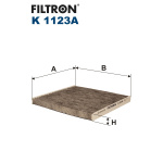Filtr Kabinowy Węglowy Filtron K 1123A - obrazek 2