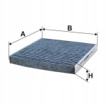 Filtron K 1276A Filtr, wentylacja przestrzeni pasażerskiej - obrazek 4