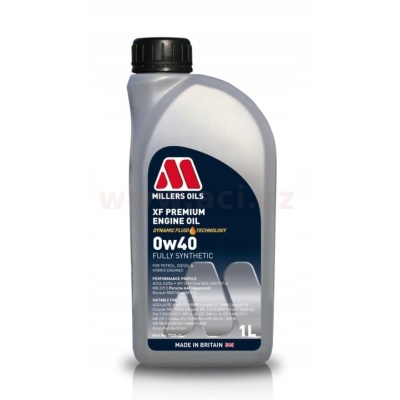 Olej silnikowy Millers Oils XF Premium 1 l 0W-40 7725