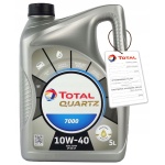 TOTAL QUARTZ 7000 10W40 5L 10W-40 GRATIS - obrazek 2