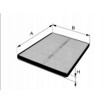 Filtron K 1276A Filtr, wentylacja przestrzeni pasażerskiej - obrazek 2