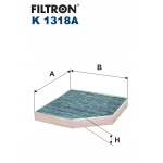 Filtron K 1318A Filtr, wentylacja przestrzeni pasażerskiej - obrazek 4