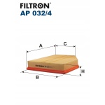 Filtron AP 032/4 Filtr powietrza - obrazek 1