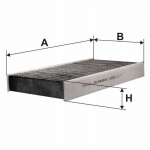 FILTRON FILTR KABINY WĘGLOWY K 1147A - obrazek 3