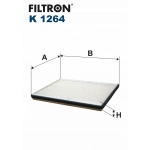 Filtr Kabinowy Węglowy Filtron K1260A-2X - obrazek 7