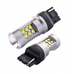 Żarówka LED W21W LED 24SMD T20 Cold White (5600K) CANBUS 12V/24V 01173 2szt - obrazek 1