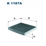 Filtron K 1187A Filtr, wentylacja przestrzeni pasażerskiej - obrazek 5