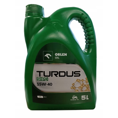 ORLEN TURDUS SHPD 15W40 5L nowy olej silnikowy TURDUS
