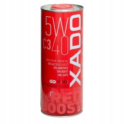 Xado Atomic Oil Red Boost 5W40 C3 1L XA 26122