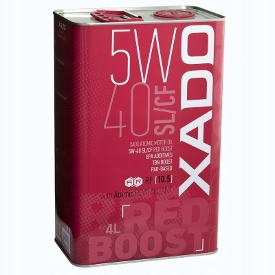 Xado Atomic Oil Red Boost 5W40 SL/CF 4L XA 26206