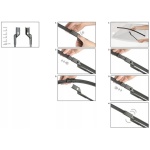 Pióro wycieraczki Bosch 3397008713 tył 330 mm - obrazek 4