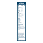 Pióro wycieraczki Bosch 3397008713 tył 330 mm - obrazek 1