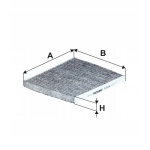 Filtron K 1122A Filtr, wentylacja przestrzeni pasażerskiej - obrazek 3