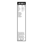 Wycieraczki Bosch przód 575 mm 400 mm 3 397 118 989 - obrazek 3