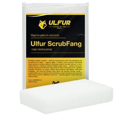 ULFUR ScrubFang Magiczna Gąbka Melaminowa do Czyszczenia UF15120