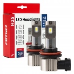 Żarówki samochodowe LED seria H25 CANBUS H8 H9 H11 H16 12V 31W AMIO-04713 - obrazek 1
