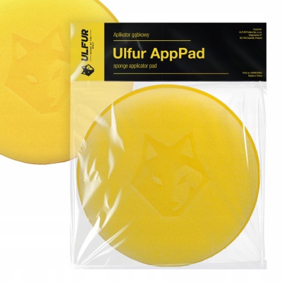 ULFUR AppPad miękki aplikator gąbkowy do wosków dressingów 10cm UF 15122