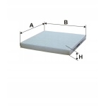 Filtron K 1261 Filtr, wentylacja przestrzeni pasażerskiej - obrazek 14