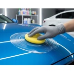 ULFUR AppPad miękki aplikator gąbkowy do wosków dressingów 10cm UF 15122 - obrazek 6