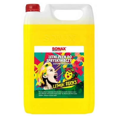 SONAX letni płyn do spryskiwaczy Lemon Rocks 4L